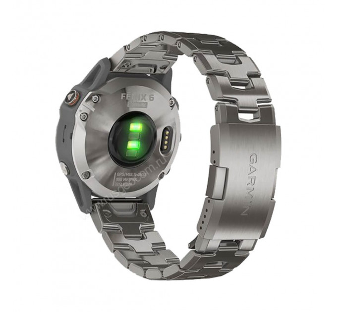 Часы Garmin Fenix 6 Sapphire титановый с титановым браслетом, 108277, от производителя Garmin