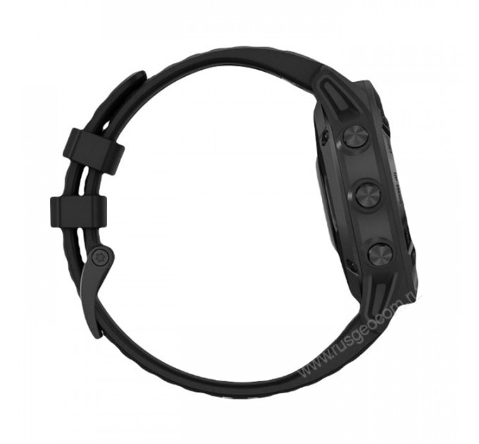 Часы Garmin Fenix 6 Pro черные с черным ремешком, 100111, от производителя Garmin