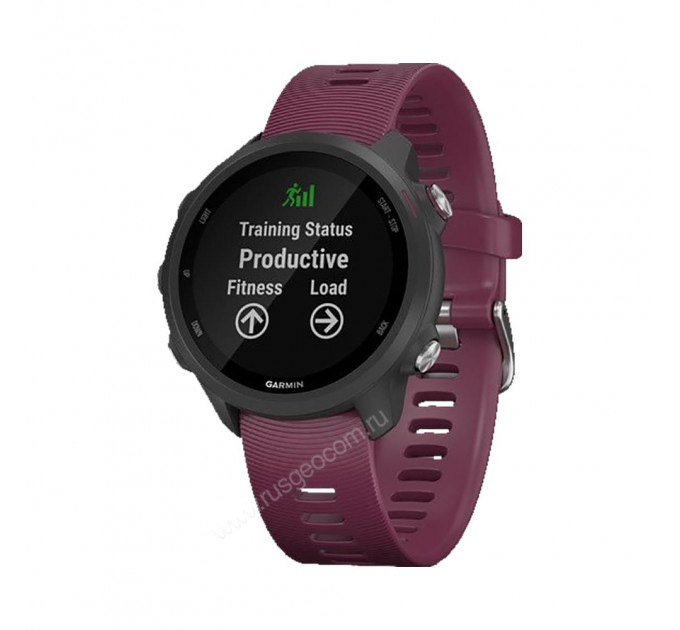 Часы Garmin Forerunner 245 черные с вишневым ремешком, 100150, от производителя Garmin