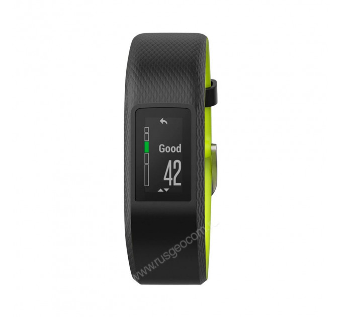 Фитнес-браслет Garmin Vivosport с GPS лимонные большой размер, 85086, от производителя Garmin