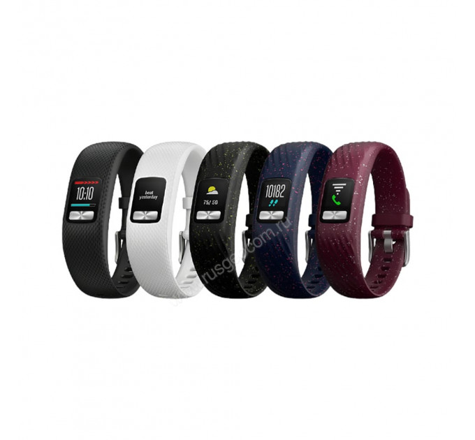 Фитнес-браслет Garmin Vivofit 4 черный с блестками стандартного размера, 85134, от производителя Garmin