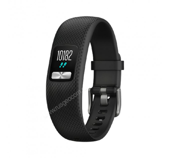 Фитнес-браслет Garmin Vivofit 4 черный большого размера, 85136, от производителя Garmin