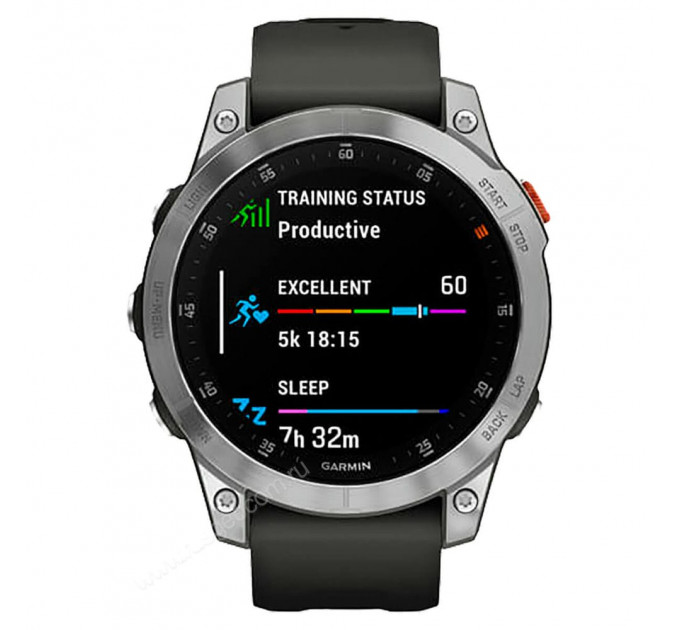 Часы Garmin Epix (Gen 2) серый стальной, 115254, от производителя Garmin