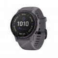 Часы Garmin Fenix 6S Pro Solar аметистовый с темно-серым ремешком, 100118, от производителя Garmin