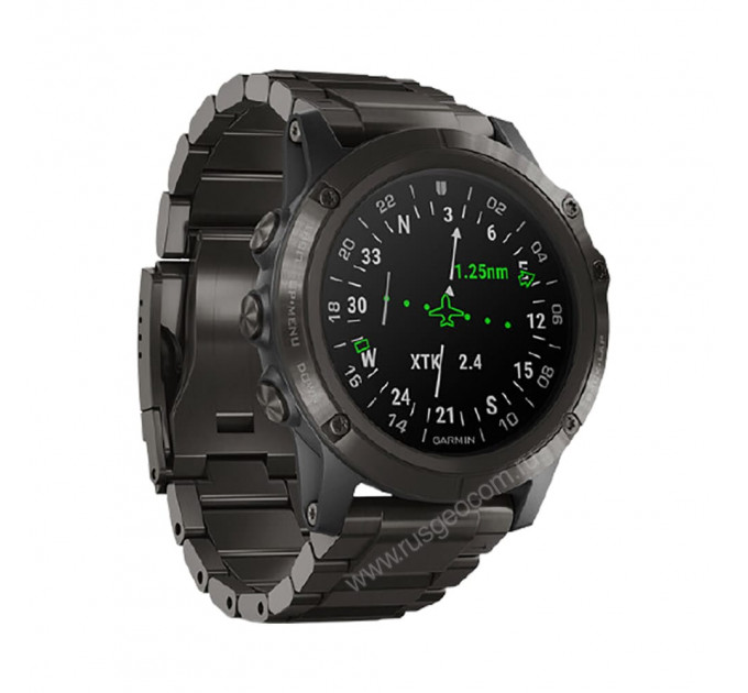 Часы Garmin D2 Delta PX для пилотов с титановым DLC ремешком, 98682, от производителя Garmin