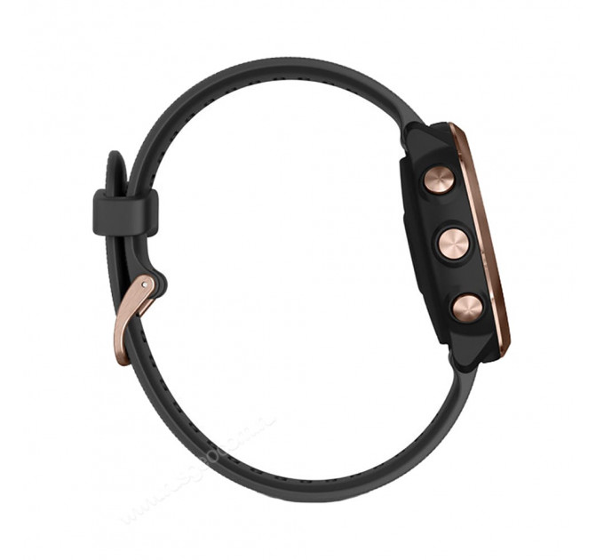 Часы Garmin Forerunner 645 Music розовое золото с черным ремешком, 100155, от производителя Garmin