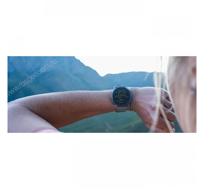 Часы Garmin Fenix 6S Pro Solar аметистовый с темно-серым ремешком, 100118, от производителя Garmin