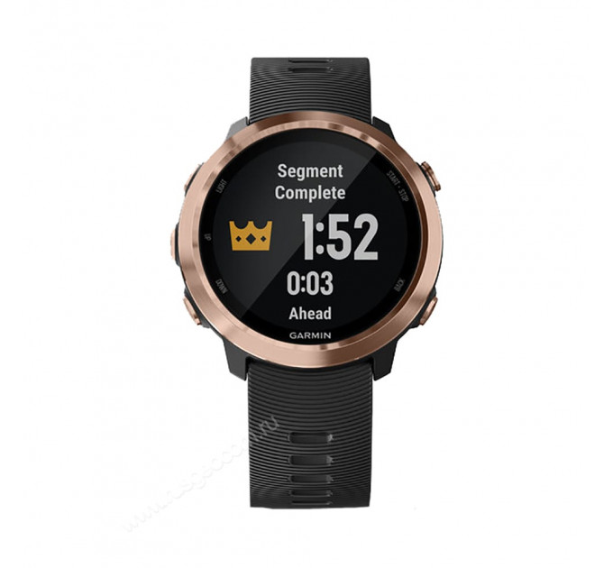 Часы Garmin Forerunner 645 Music розовое золото с черным ремешком, 100155, от производителя Garmin
