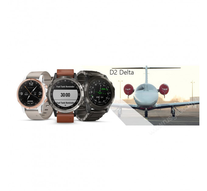 Часы Garmin D2 Delta для пилотов, кожаный ремешок, 98684, от производителя Garmin