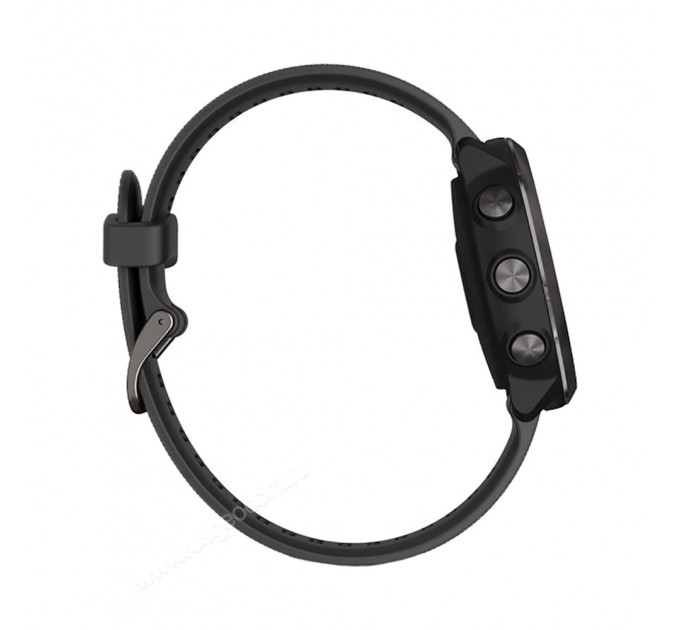 Часы Garmin Forerunner 645 Music серые с черным ремешком, 100154, от производителя Garmin