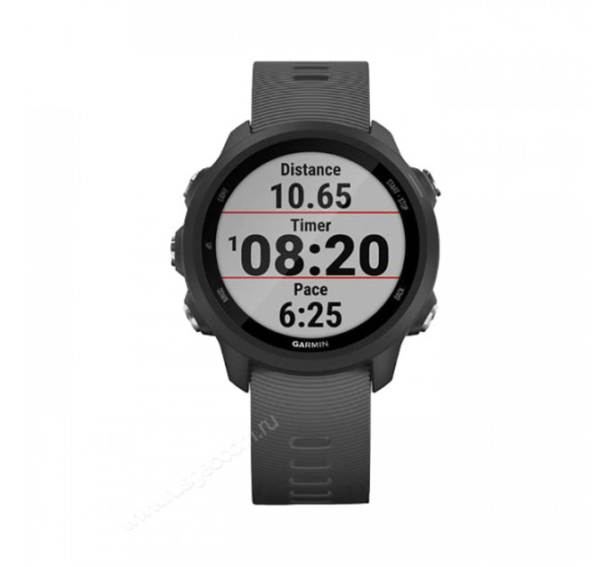 Часы Garmin Forerunner 245 черные с серым ремешком, 100137, от производителя Garmin