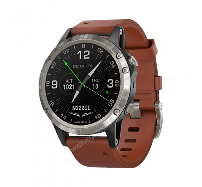 Часы Garmin D2 Delta для пилотов, кожаный ремешок, 98684, от производителя Garmin
