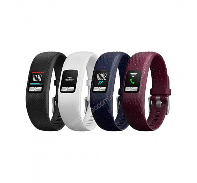 Фитнес-браслет Garmin Vivofit 4 черный с блестками стандартного размера, 85134, от производителя Garmin