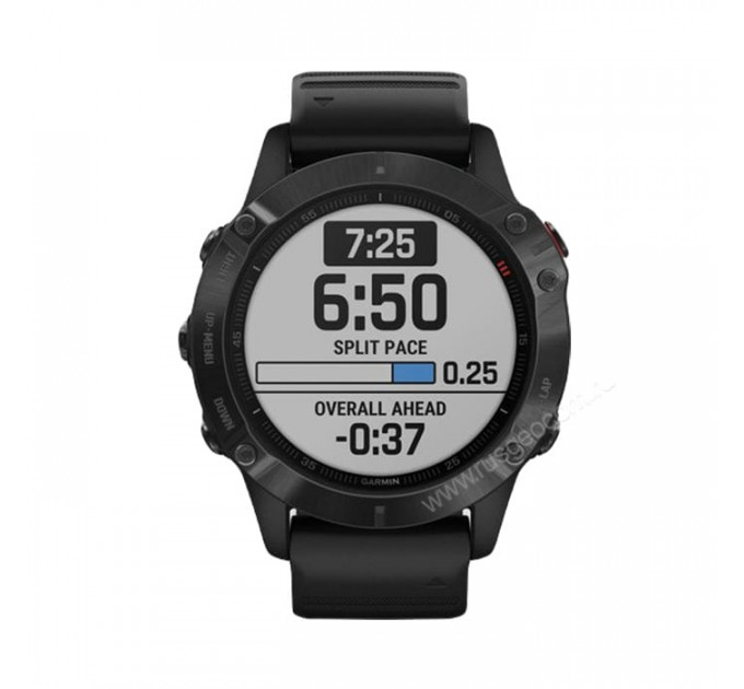 Часы Garmin Fenix 6 Pro черные с черным ремешком, 100111, от производителя Garmin