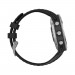 Часы Garmin Fenix 6 серебристые с черным ремешком, 95321, от производителя Garmin