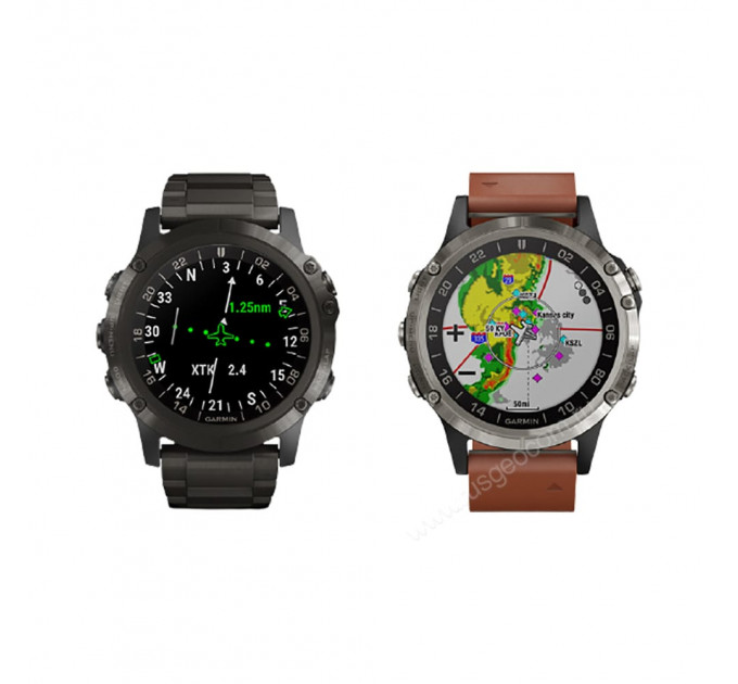 Часы Garmin D2 Delta для пилотов, кожаный ремешок, 98684, от производителя Garmin