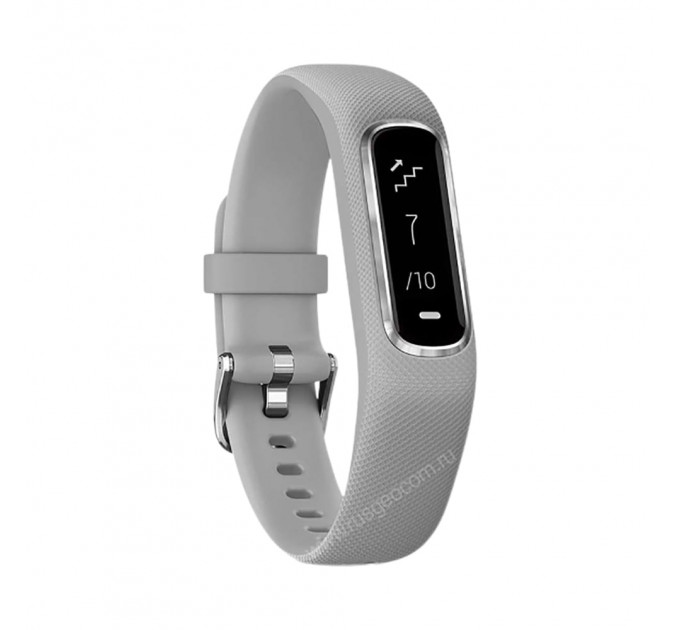Фитнес-браслет Garmin Vivosmart 4 серебристые, 96447, от производителя Garmin