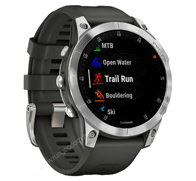 Часы Garmin Epix (Gen 2) серый стальной, 115254, от производителя Garmin