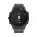 Часы Garmin Fenix 6 Pro Solar черные с серым ремешком, 100112, от производителя Garmin