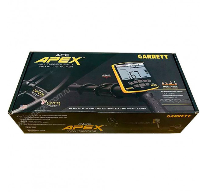 Металлоискатель Garrett ACE Apex 6x11+MS-3 + RGK MD-5, 98485, от производителя Garrett