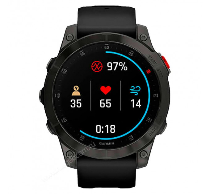 Часы Garmin Epix (Gen 2) Sapphire титановый черный DLC, 115253, от производителя Garmin