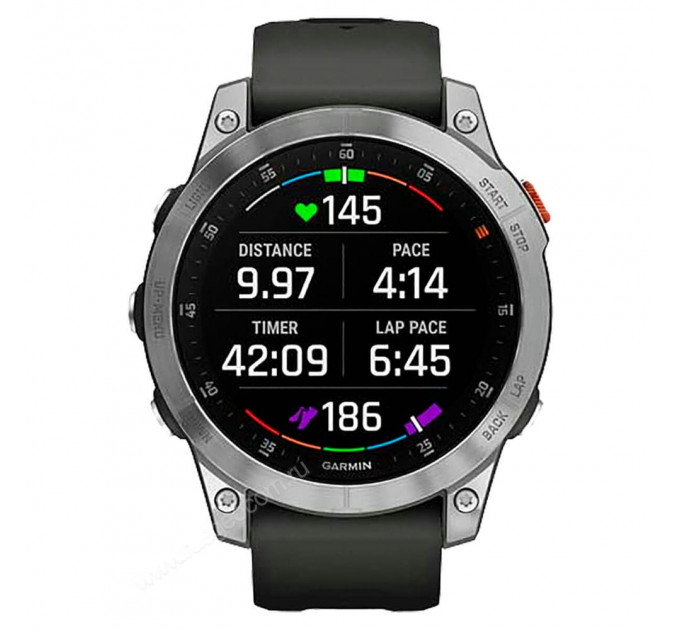Часы Garmin Epix (Gen 2) серый стальной, 115254, от производителя Garmin