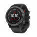 Часы Garmin Fenix 6 Pro Solar серые с черным ремешком, 100109, от производителя Garmin