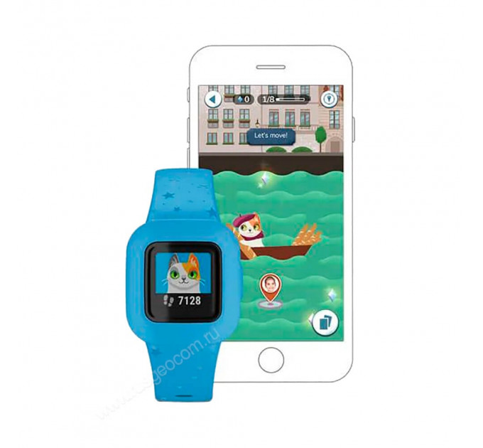 Фитнес-браслет Garmin Vivofit JR 3 Blue Stars, 107928, от производителя Garmin