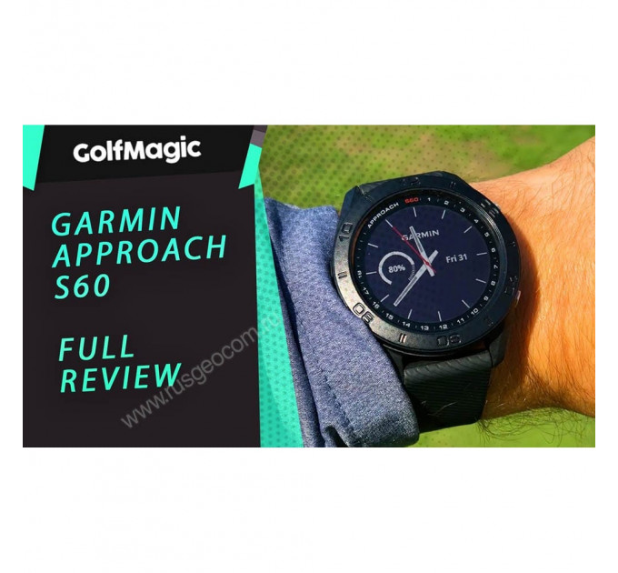 Часы Garmin Approach S60 Black, 81358, от производителя Garmin