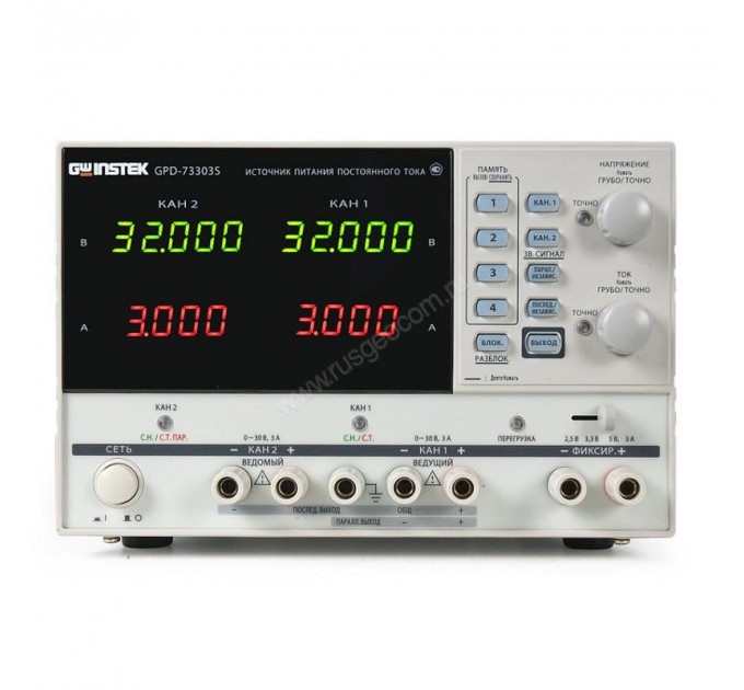 Источник питания GW Instek GPD-73303S, 84690, от производителя GW Instek