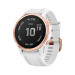 Часы Garmin Fenix 6S Pro розовое золото с белым ремешком, 100122, от производителя Garmin