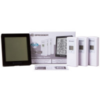 Метеостанция Bresser Temeo Hygro Quadro, черная