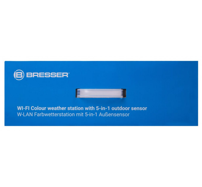 Метеостанция Bresser «5 в 1» Wi-Fi с цветным дисплеем, 73261, от производителя BRESSER