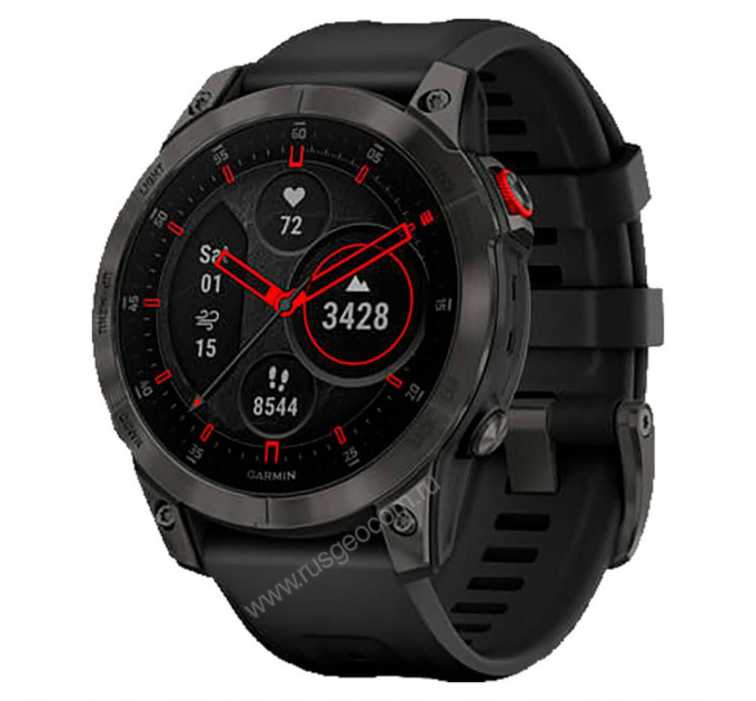Часы Garmin Epix (Gen 2) Sapphire титановый черный DLC, 115253, от производителя Garmin
