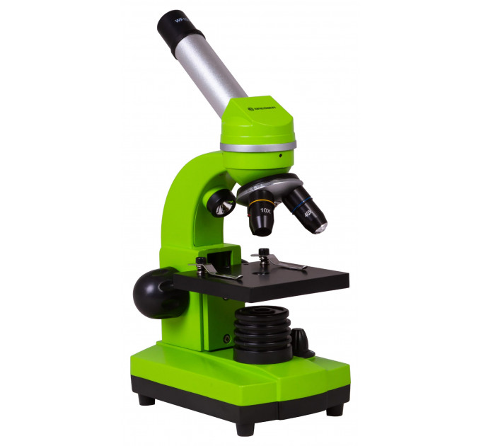Микроскоп Bresser Junior Biolux SEL 40–1600x, зеленый, 74319, от производителя BRESSER