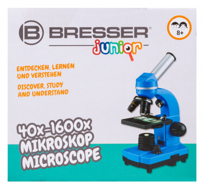 Микроскоп Bresser Junior Biolux SEL 40–1600x, зеленый, 74319, от производителя BRESSER