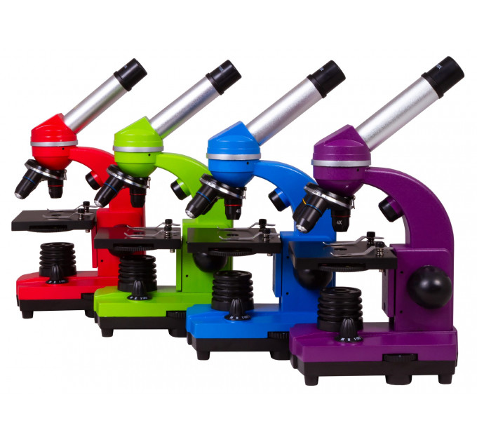 Микроскоп Bresser Junior Biolux SEL 40–1600x, красный, 74320, от производителя BRESSER