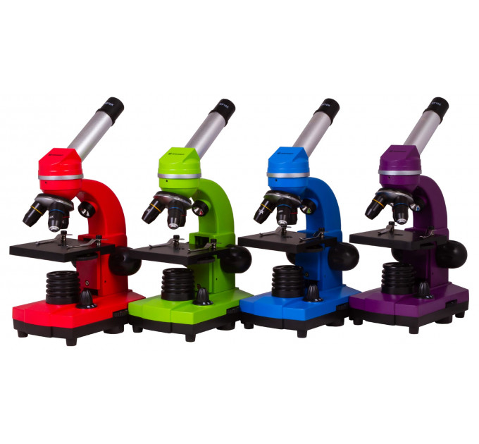 Микроскоп Bresser Junior Biolux SEL 40–1600x, красный, 74320, от производителя BRESSER