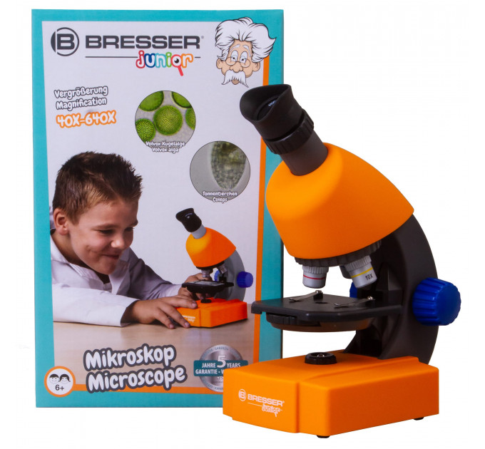 Микроскоп Bresser Junior 40–640x, 74327, от производителя BRESSER
