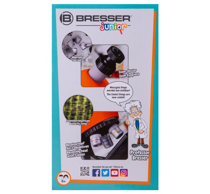 Микроскоп Bresser Junior 40–640x, 74327, от производителя BRESSER