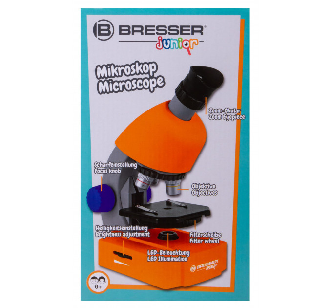Микроскоп Bresser Junior 40–640x, 74327, от производителя BRESSER