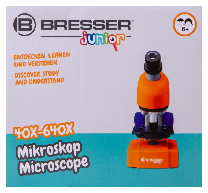 Микроскоп Bresser Junior 40–640x, 74327, от производителя BRESSER
