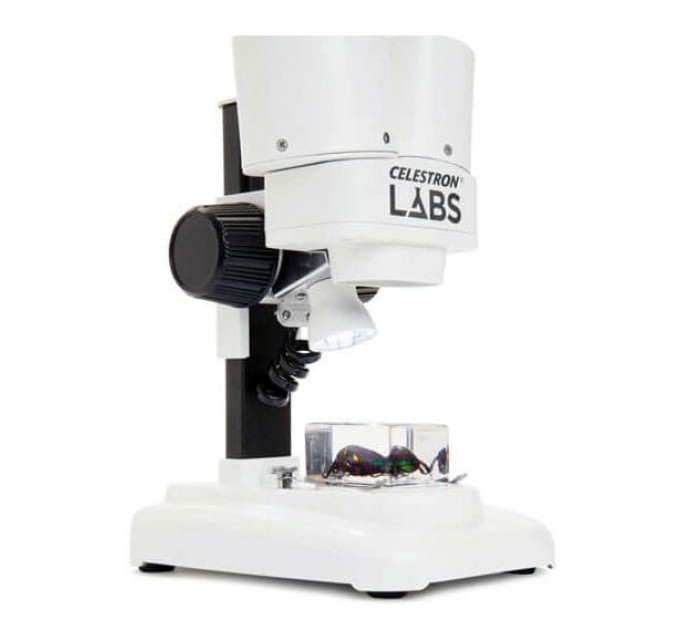 Микроскоп стереоскопический Celestron LABS S20, бинокулярный, 75247, от производителя Celestron