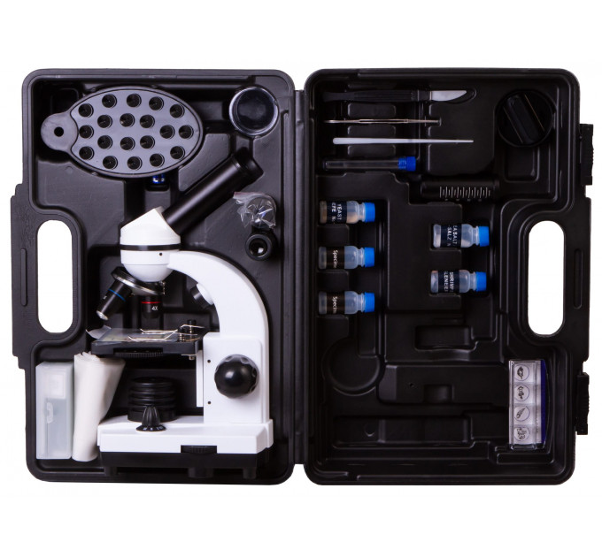 Микроскоп Bresser Junior Biolux SEL 40–1600x, белый, в кейсе, 75314, от производителя BRESSER