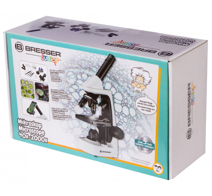 Микроскоп Bresser Junior Biolux 40–2000x, 75751, от производителя BRESSER