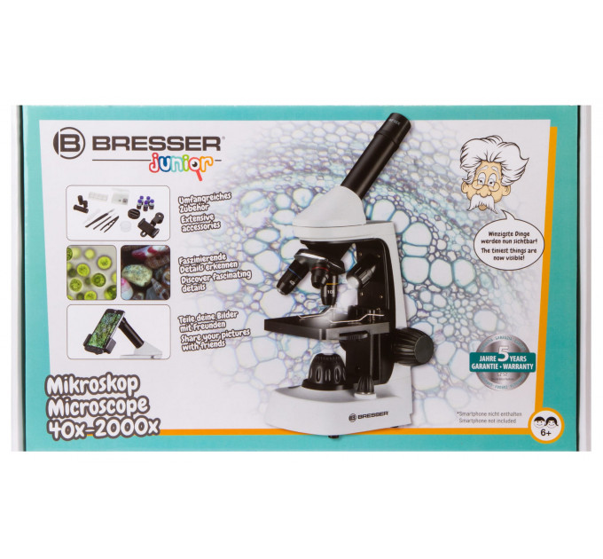 Микроскоп Bresser Junior Biolux 40–2000x, 75751, от производителя BRESSER