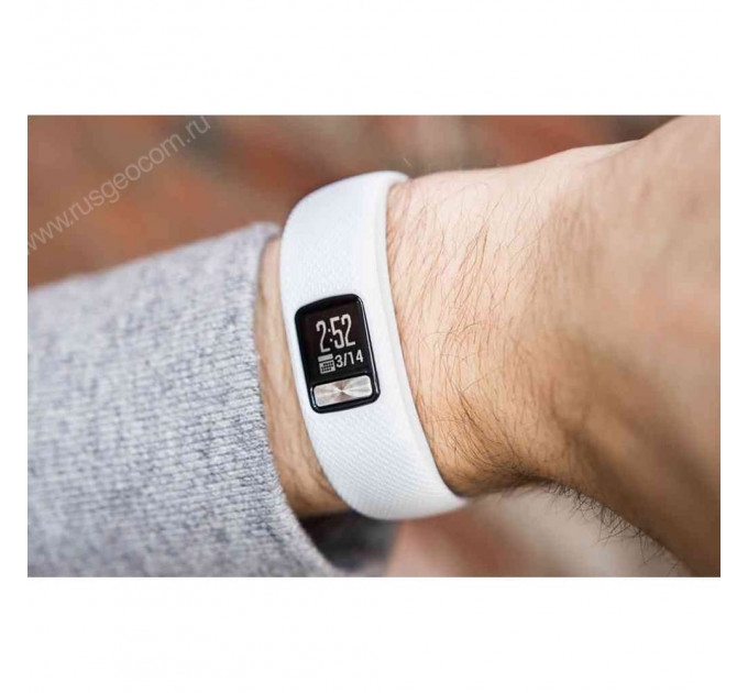 Фитнес-браслет Garmin Vivofit 4 белый стандартного размера, 85135, от производителя Garmin