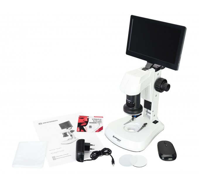 Микроскоп стереоскопический цифровой Bresser Analyth LCD, 78459, от производителя BRESSER