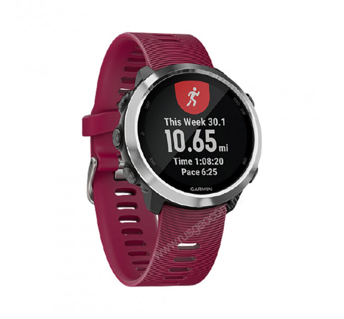 Часы Garmin Forerunner 645 Music с вишневым ремешком, 85073, от производителя Garmin