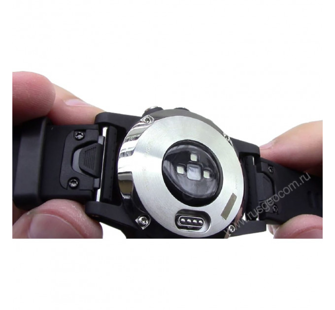 Часы Garmin Fenix 5S серебристые с черным ремешком, 81376, от производителя Garmin
